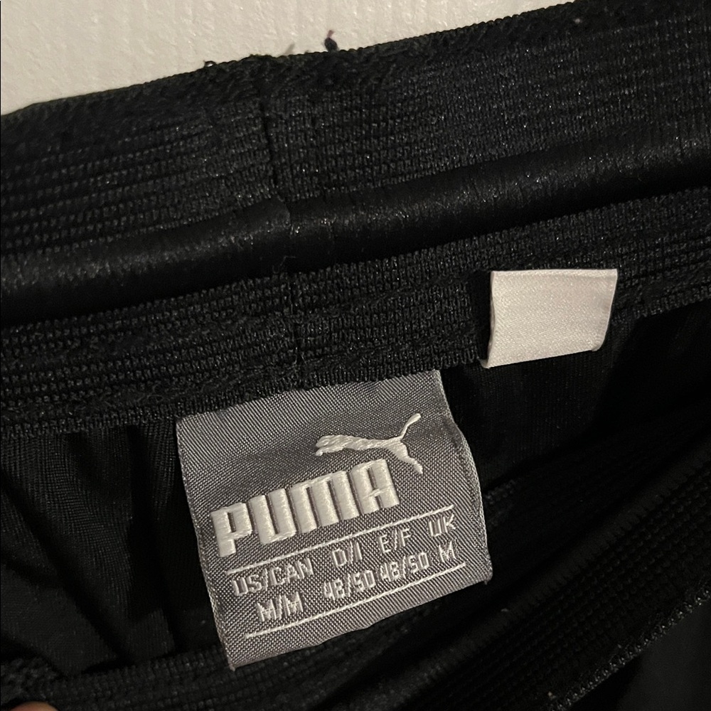 Puma Black Athletic Shorts Sporty Soccer Fitness Sporty Summer Gym Blokecore - Picture 2 of 10